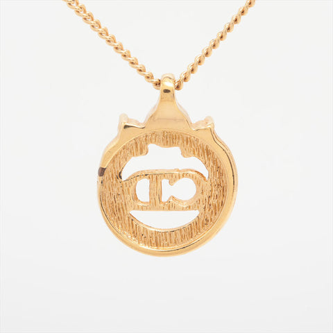 Christian Dior CD logo Necklace gold WS15633