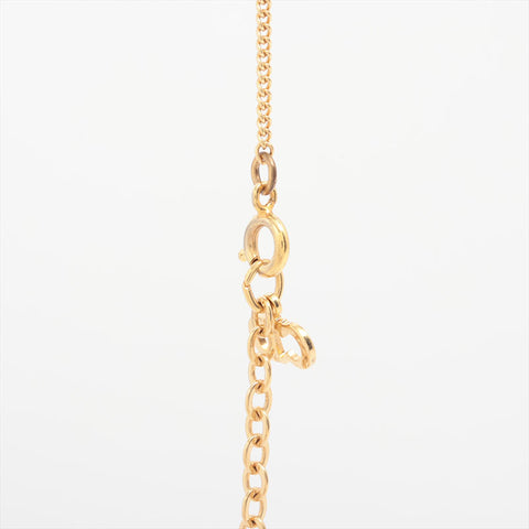 Christian Dior CD logo Necklace gold WS15633