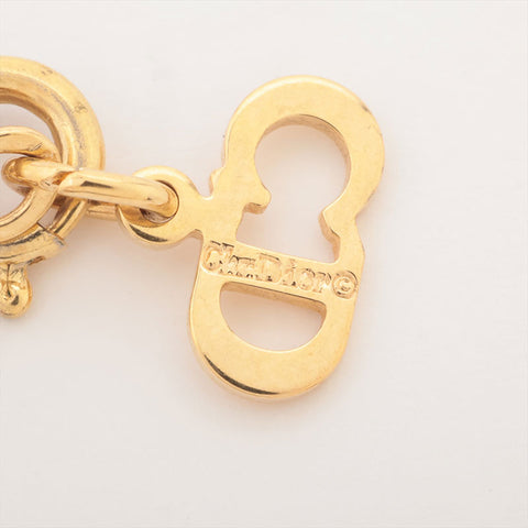Christian Dior CD logo Necklace gold WS15633
