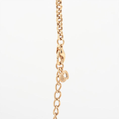 Christian Dior CD logo Necklace gold WS15639