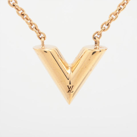 LOUIS VUITTON Essential V 2020 Necklace gold WS15640