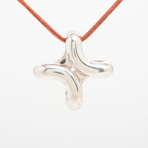 HERMES Lima 15" 925 Necklace Silver WS15642