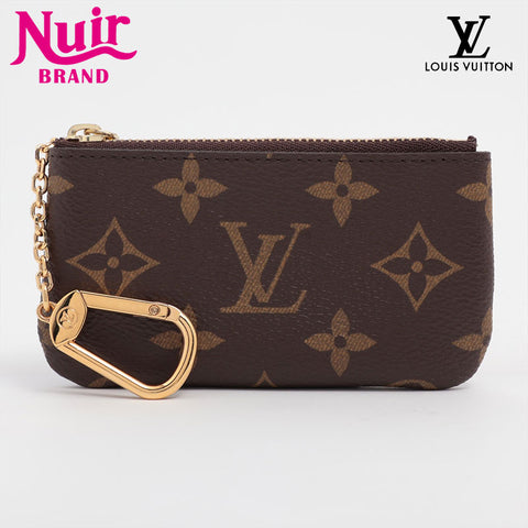 LOUIS VUITTON 2023 Monogram Pochette Cle Coin case Brown WS15651