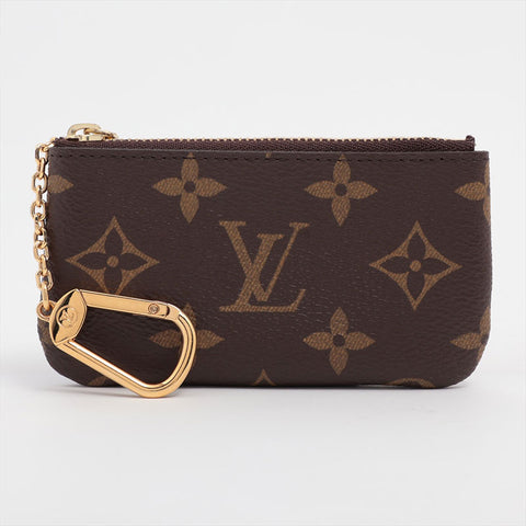 LOUIS VUITTON 2023 Monogram Pochette Cle Coin case Brown WS15651