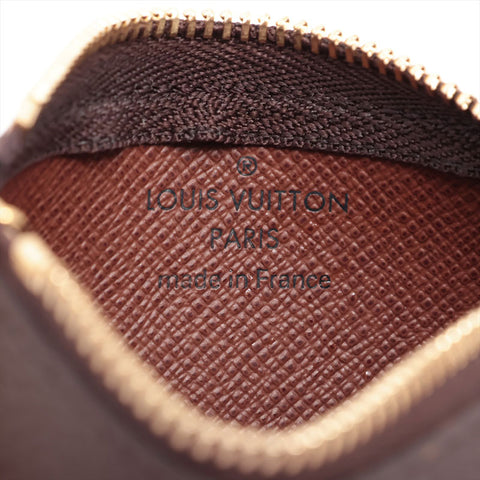 LOUIS VUITTON 2023 Monogram Pochette Cle Coin case Brown WS15651
