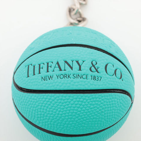TIFFANY&Co. basketball key ring blue WS15654
