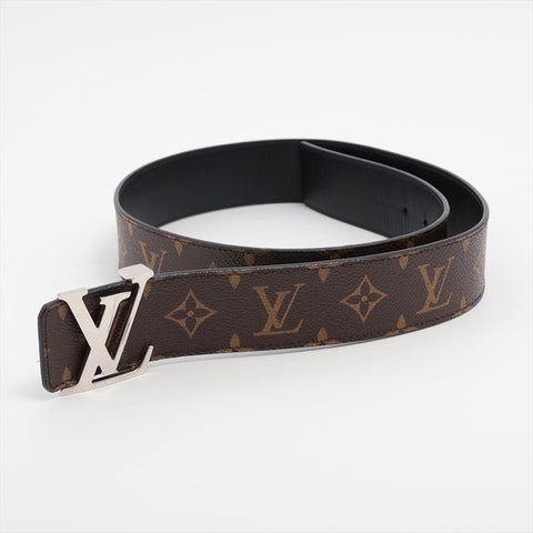 LOUIS VUITTON Monogram LV Initial Santur belt Brown WS15655