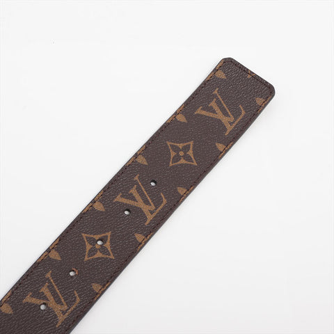 LOUIS VUITTON Monogram LV Initial Santur belt Brown WS15655