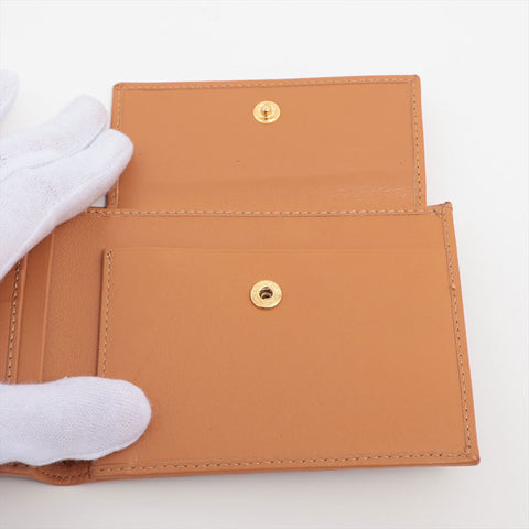 CELINE PVC Macadam Bifold Wallet Brown WS15657