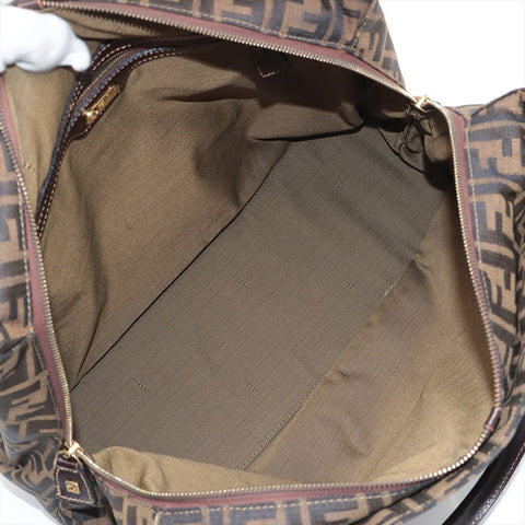 FENDI Zucca Tote Bag Brown WS15670