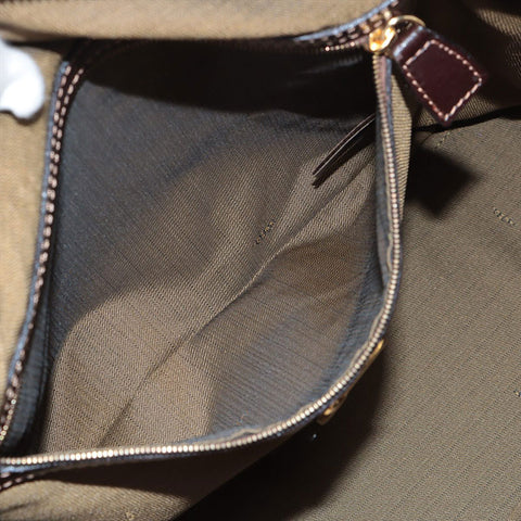 FENDI Zucca Tote Bag Brown WS15670