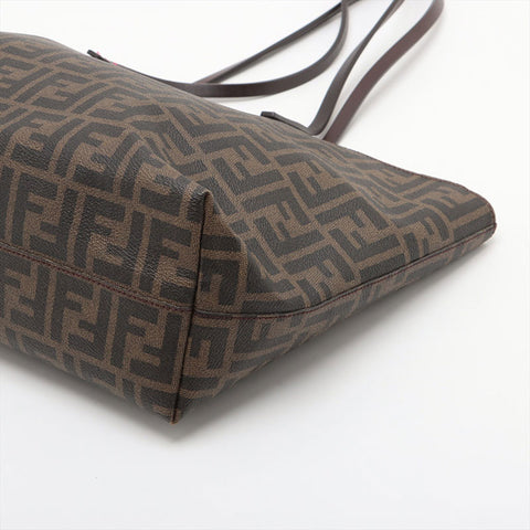 FENDI Zucca PVC Tote Bag Brown WS15679