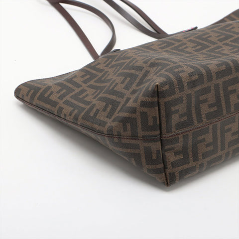 FENDI Zucca PVC Tote Bag Brown WS15679