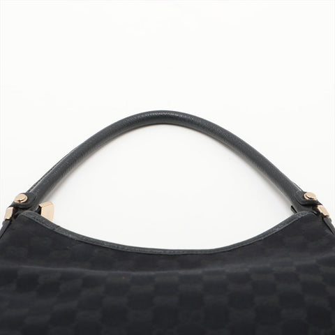 GUCCI GG canvas Shoulder Bag black WS15681
