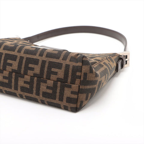 FENDI Zucca Mama Shoulder Bag Brown WS15688