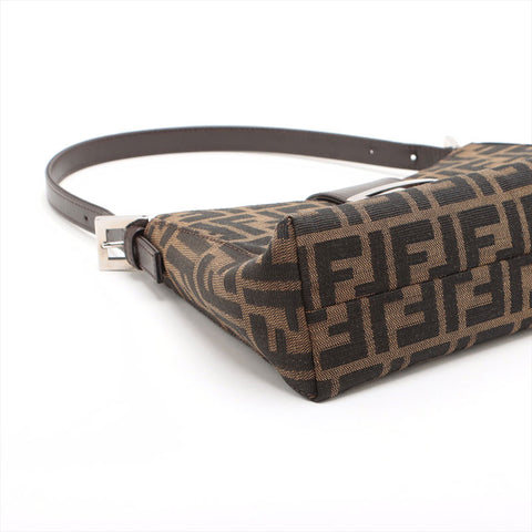 FENDI Zucca Mama Shoulder Bag Brown WS15688
