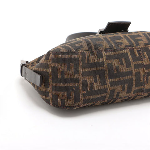 FENDI Zucca Mama Shoulder Bag Brown WS15689