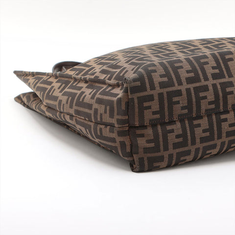 FENDI Zucca canvas Tote Bag Brown WS15692