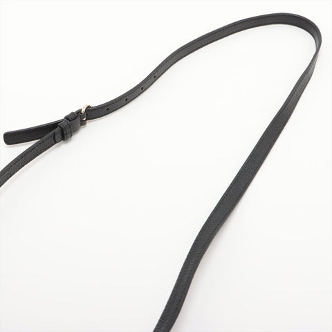 GUCCI Leather Soho Shoulder Bag black WS15698