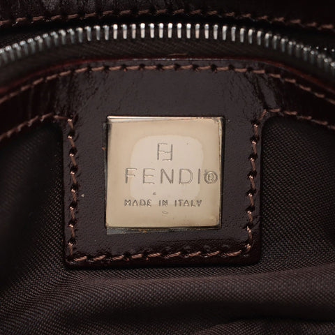 FENDI denim Shoulder Bag Navy WS15701