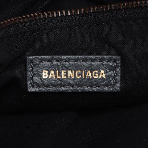 BALENCIAGA Mini City Graffiti Paint 2way Handbag black WS15702