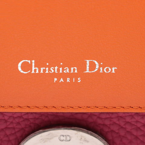 Christian Dior Leather Be Dior 2way Handbag pink WS15703