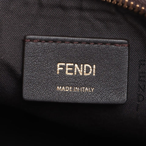 FENDI Graphy small in brown FF jacquard fabric Shoulder Bag Brown WS15705