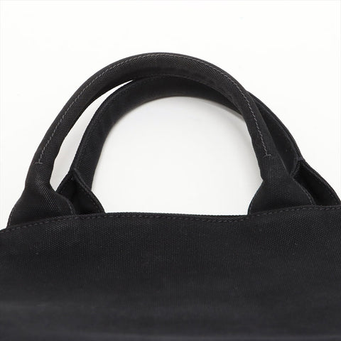 PRADA Canapa Handbag black WS15706