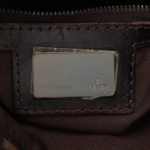 FENDI Zucca Mama Shoulder Bag Brown WS15710