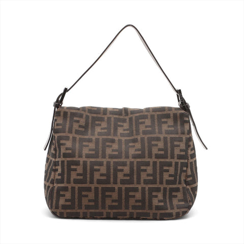 FENDI Zucca Mama Shoulder Bag Brown WS15710