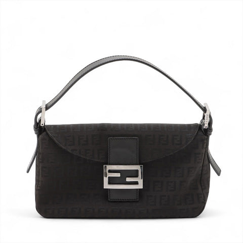 FENDI Zucca Mama Shoulder Bag black WS15711