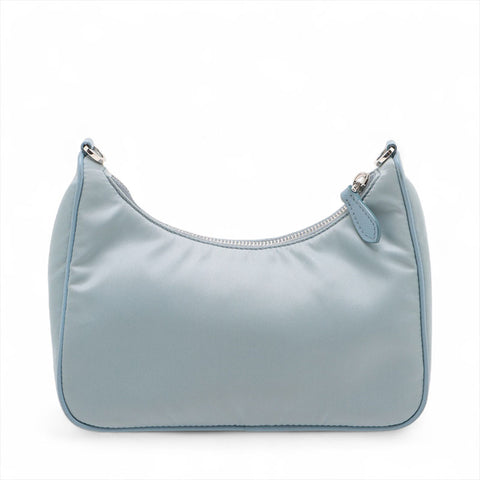 PRADA Nylon re edition 2005 Shoulder Bag blue WS15719