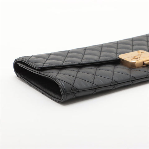 CHANEL No. 26 2018-2019 Matelasse Clutch bag black WS15721