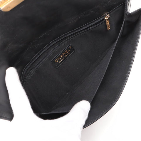 CHANEL No. 26 2018-2019 Matelasse Clutch bag black WS15721