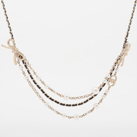 CHANEL A22S 2022 Chain COCO Mark Necklace gold WS15726