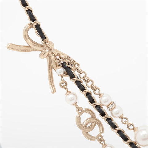 CHANEL A22S 2022 Chain COCO Mark Necklace gold WS15726