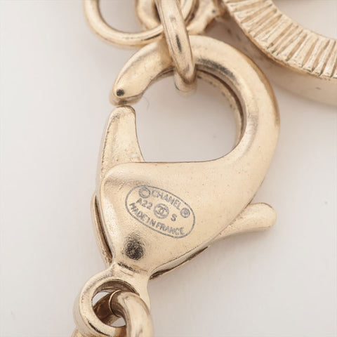 CHANEL A22S 2022 Chain COCO Mark Necklace gold WS15726