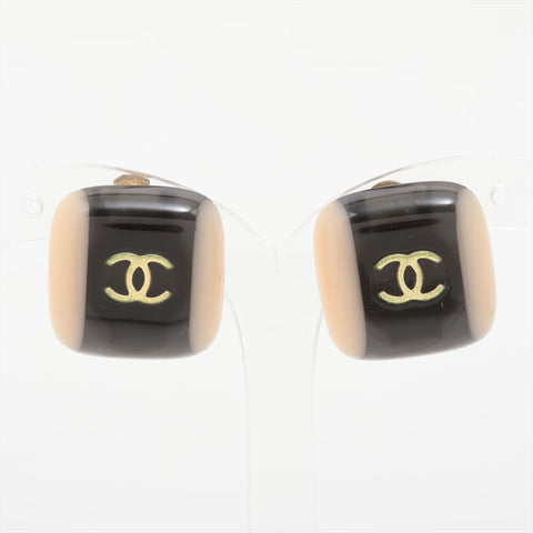 CHANEL 01A COCO Mark Earring black WS15728