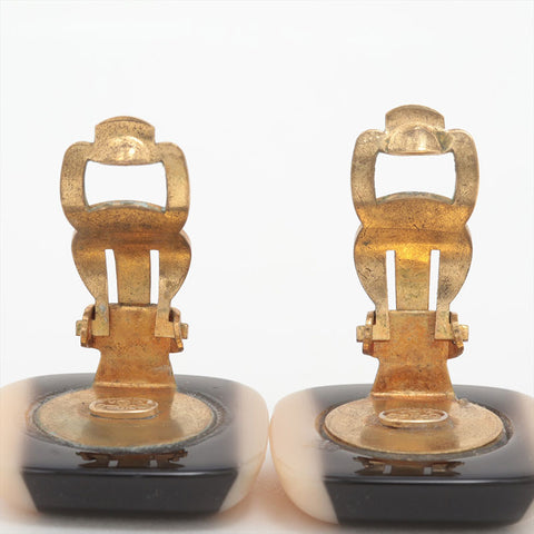 CHANEL 01A COCO Mark Earring black WS15728