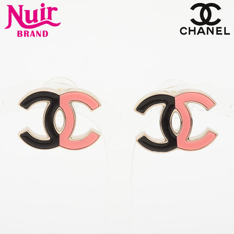 CHANEL B23C 2023 COCO Mark Bicolor Pierce black WS15730