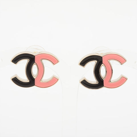 CHANEL B23C 2023 COCO Mark Bicolor Pierce black WS15730