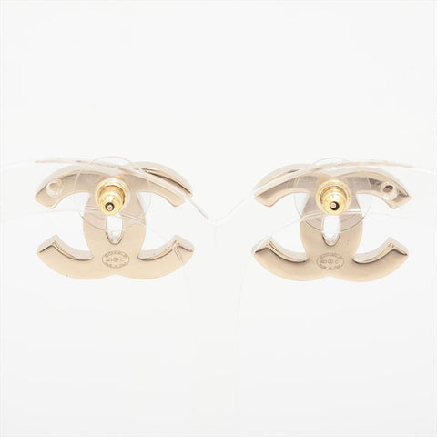 CHANEL B23C 2023 COCO Mark Bicolor Pierce black WS15730