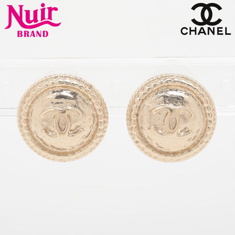 CHANEL B14P 2014 Round COCO Mark Pierce gold WS15741