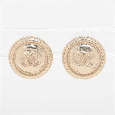 CHANEL B14P 2014 Round COCO Mark Pierce gold WS15741