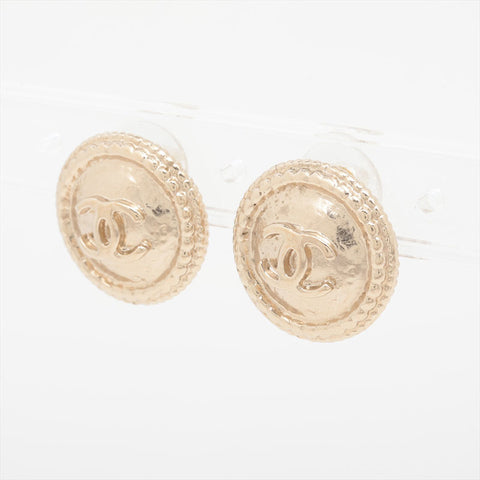 CHANEL B14P 2014 Round COCO Mark Pierce gold WS15741