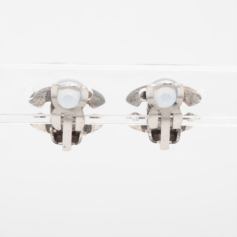 CHANEL 99C 1999 COCO Mark Earring Silver WS15742