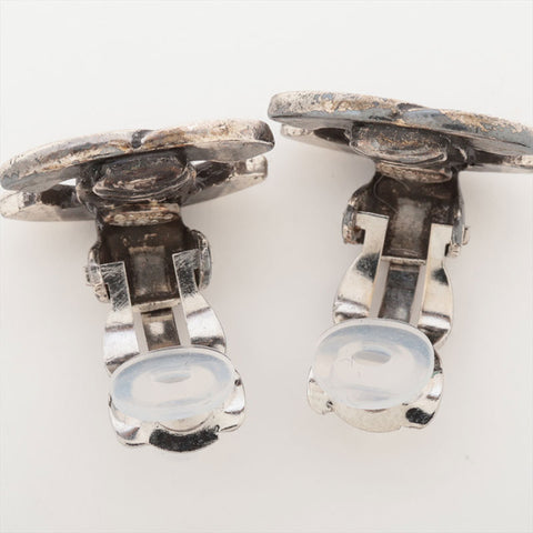 CHANEL 99C 1999 COCO Mark Earring Silver WS15742