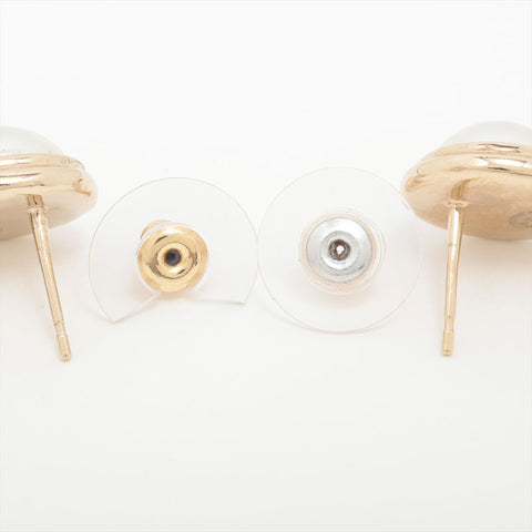 CHANEL B22A 2022 COCO Mark Drop Square Pierce black WS15743