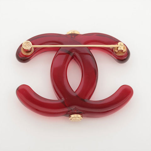 CHANEL C21S 2021 COCO 马克星星水钻胸针 红色 WS15745