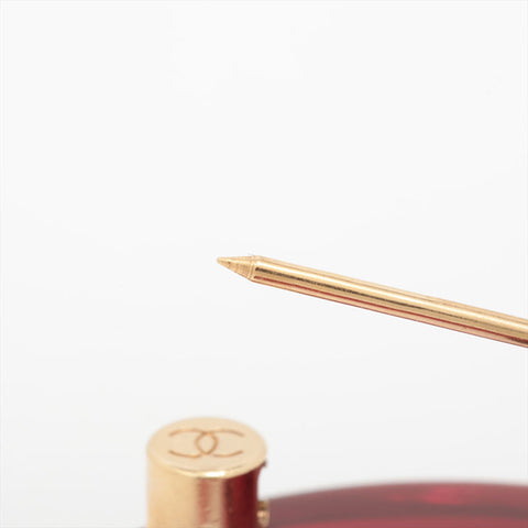 CHANEL C21S 2021 COCO 马克星星水钻胸针 红色 WS15745